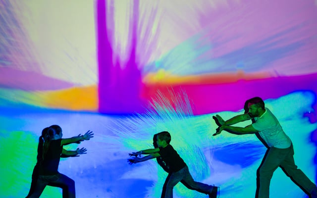 “Body Paint” at Wonderspaces, San Diego, CA, USA (2019) photo by Carly Matsumoto